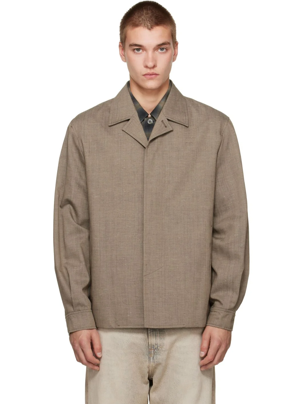 Brown Pack Blazer - 1