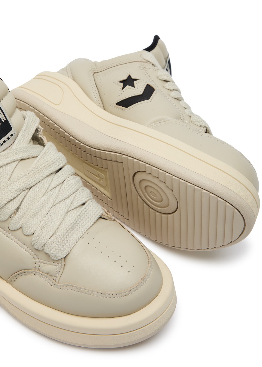 Rick Owens X Converse Drkshdw Padded Leather Sneakers - 3