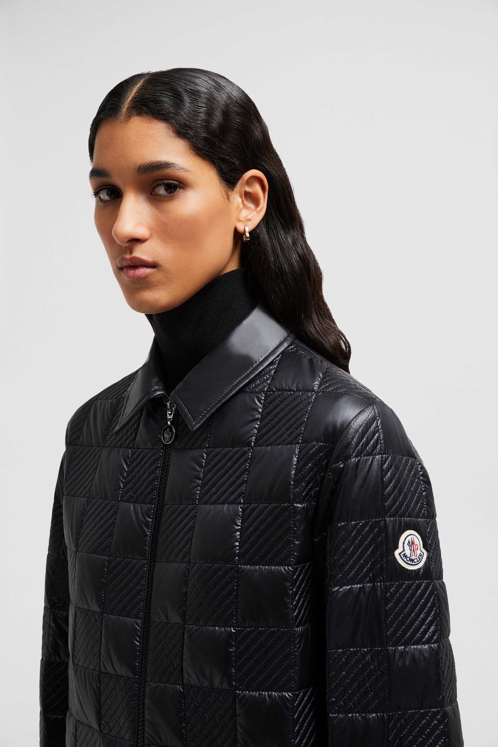 関税込 MONCLER PADDED ZIP-UP SHIRT J20932F00004788LM999 Moncler Padded Zip-Up Shirt | moncler | REVERSIBLE