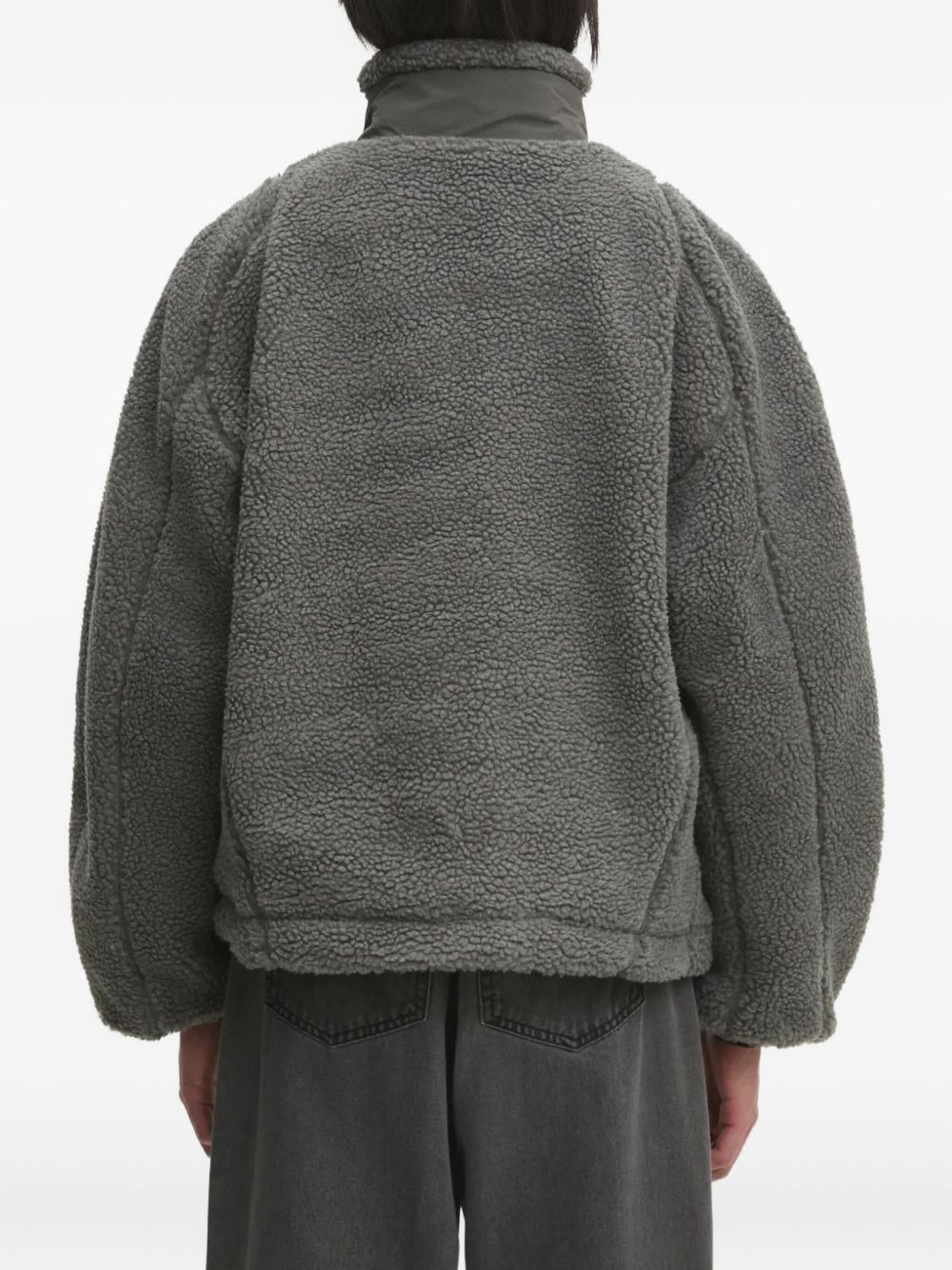 fleece zip-up jacket - 2