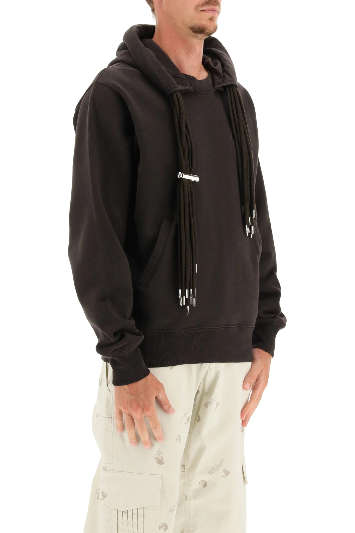 MULTICORD SWEATSHIRT WITH HOODIE - 3