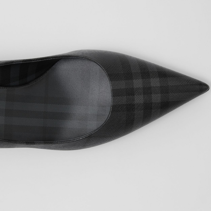 Burberry Check Point-toe Pumps outlook