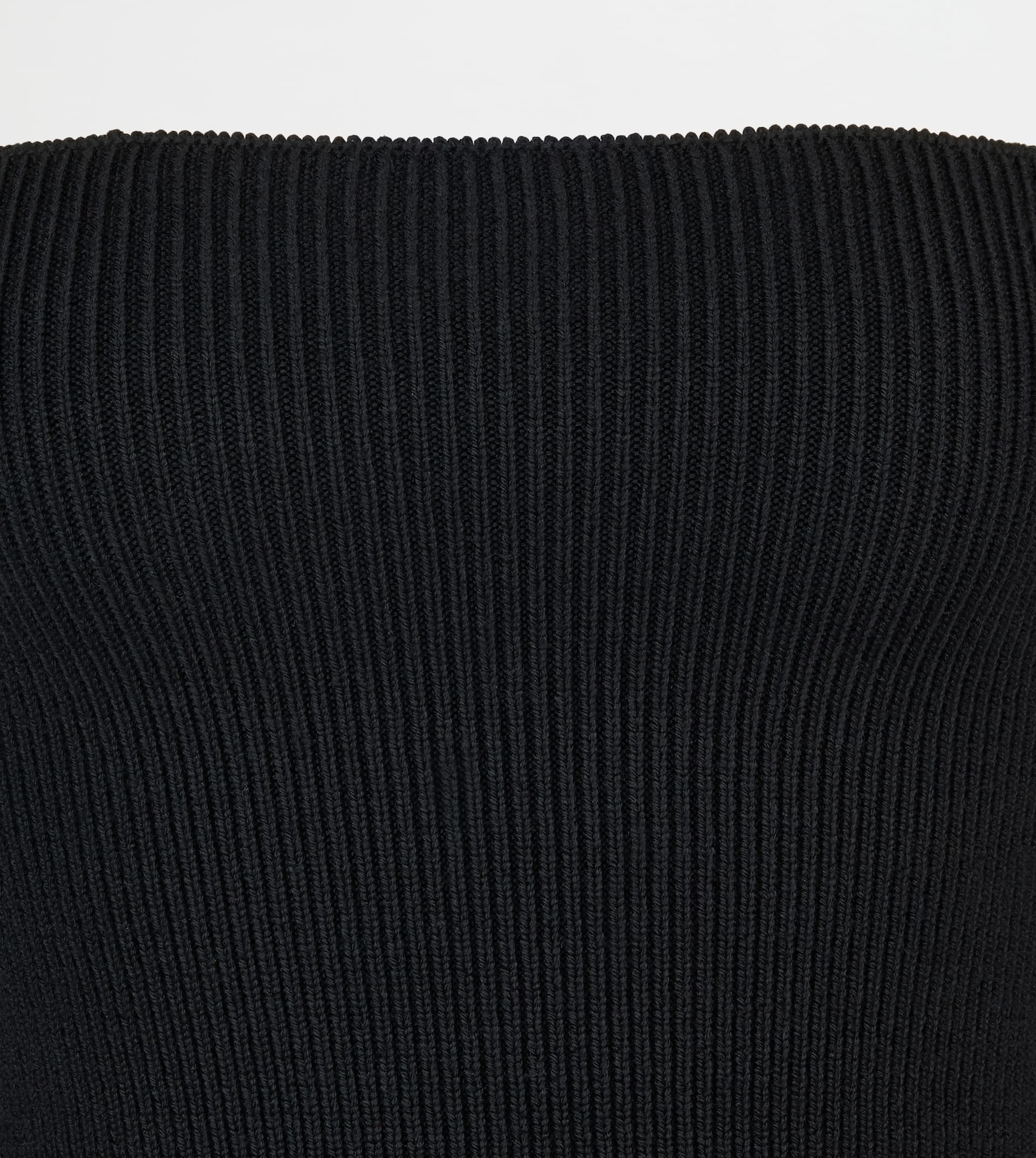 TOP IN WOOL - BLACK - 7