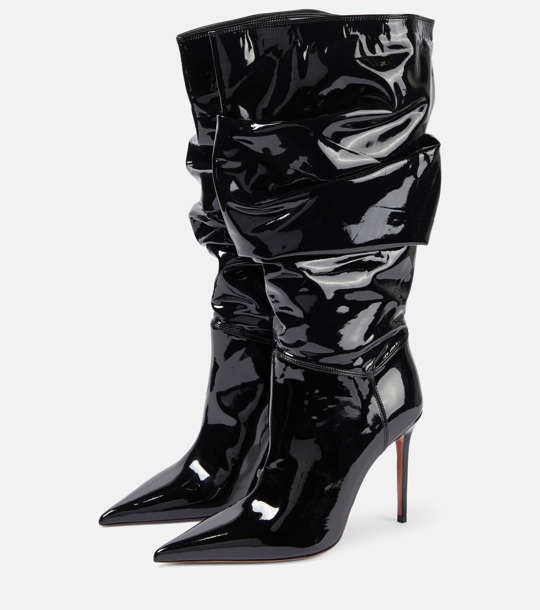 Jahleel 95 latex ankle boots - 5
