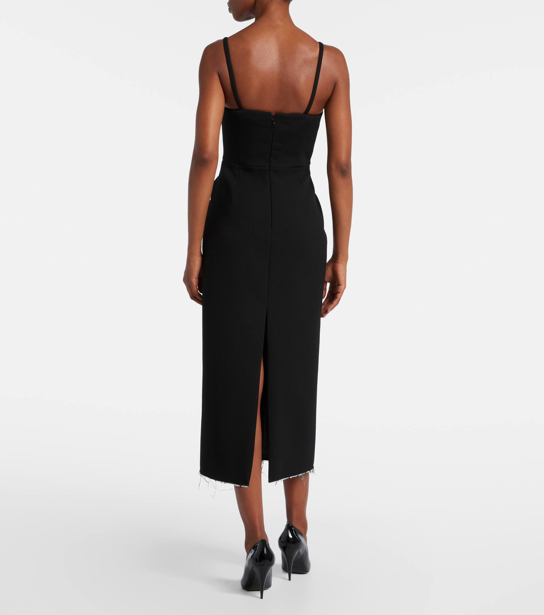 New Fury wool-blend bustier dress - 3