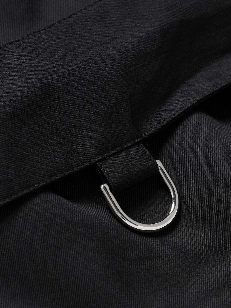 Belted Wool-Blend Twill Trench Coat 3