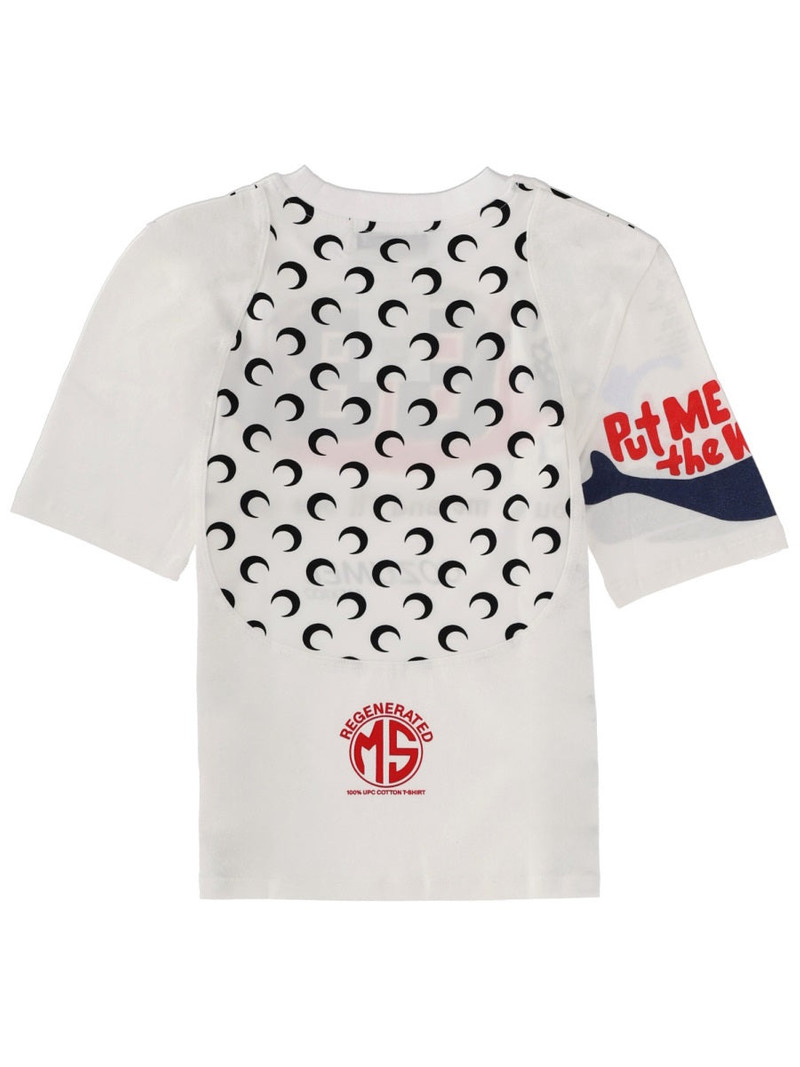 Marine Serre "Regenerated Graphic" T-Shirt outlook