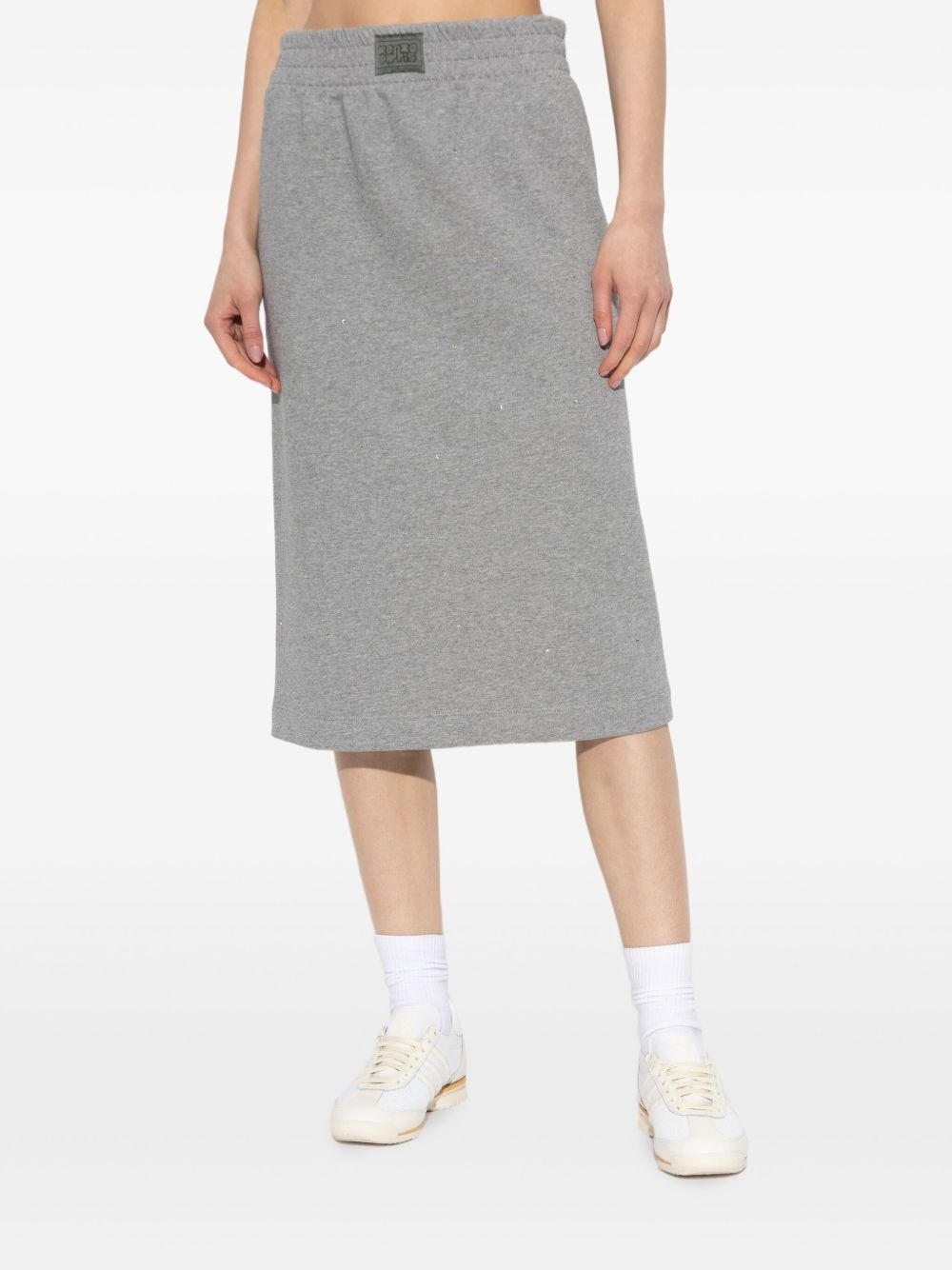 jersey midi skirt - 3