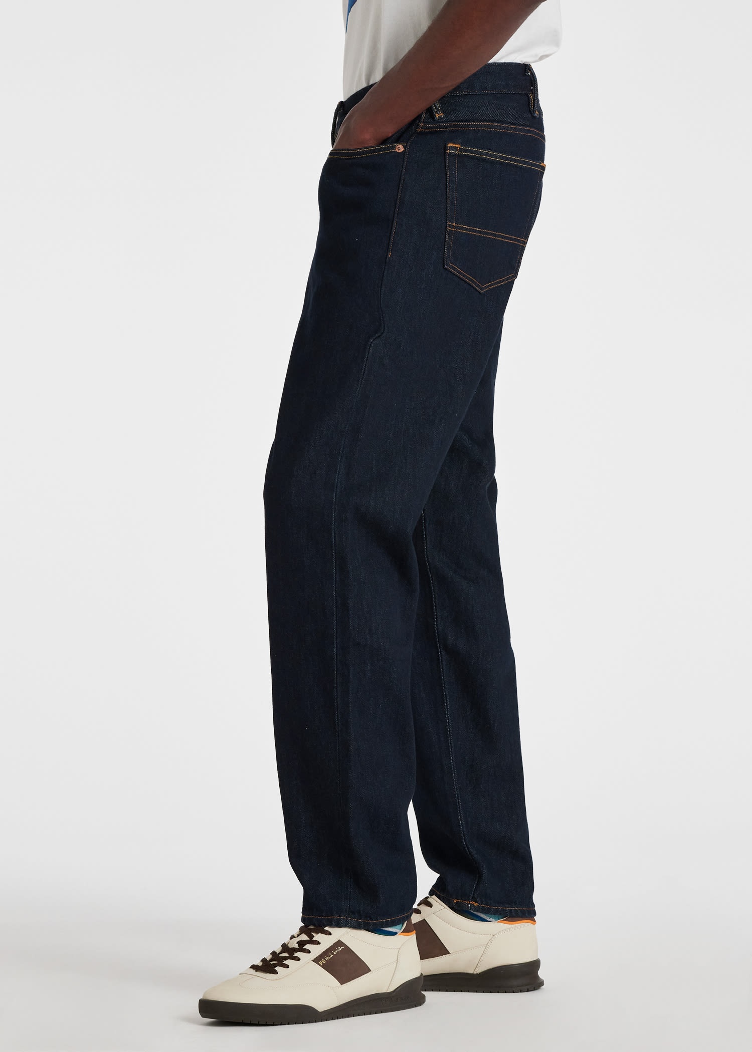 Tapered-Fit 'Organic Authentic Twill' Jeans - 4