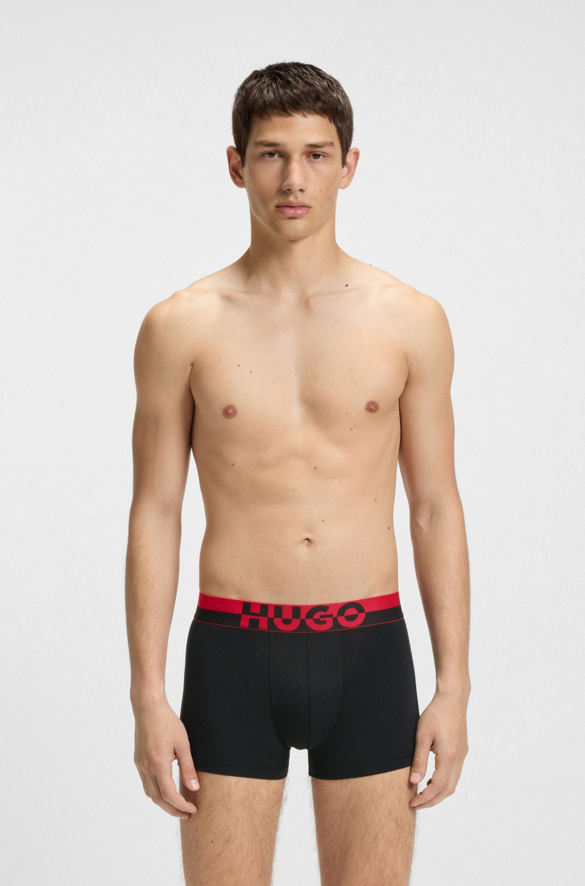 THREE-PACK OF TRUNKS WITH LOGO WAISTBANDS - 2