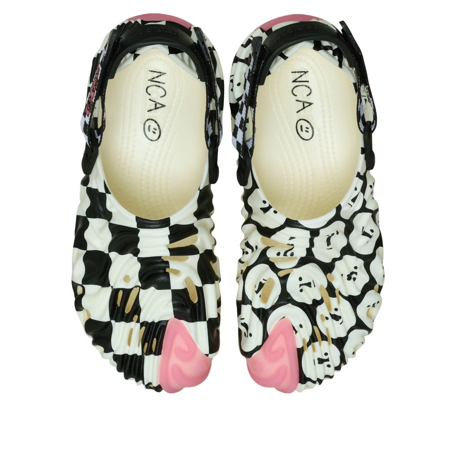 (WMNS) Crocs x Nina Chanel Abney Pollex Clog 'White Black' 211422-3VN - 4