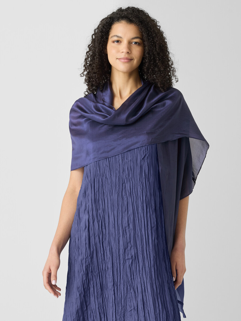 Washed Transitional Silk Scarf 3