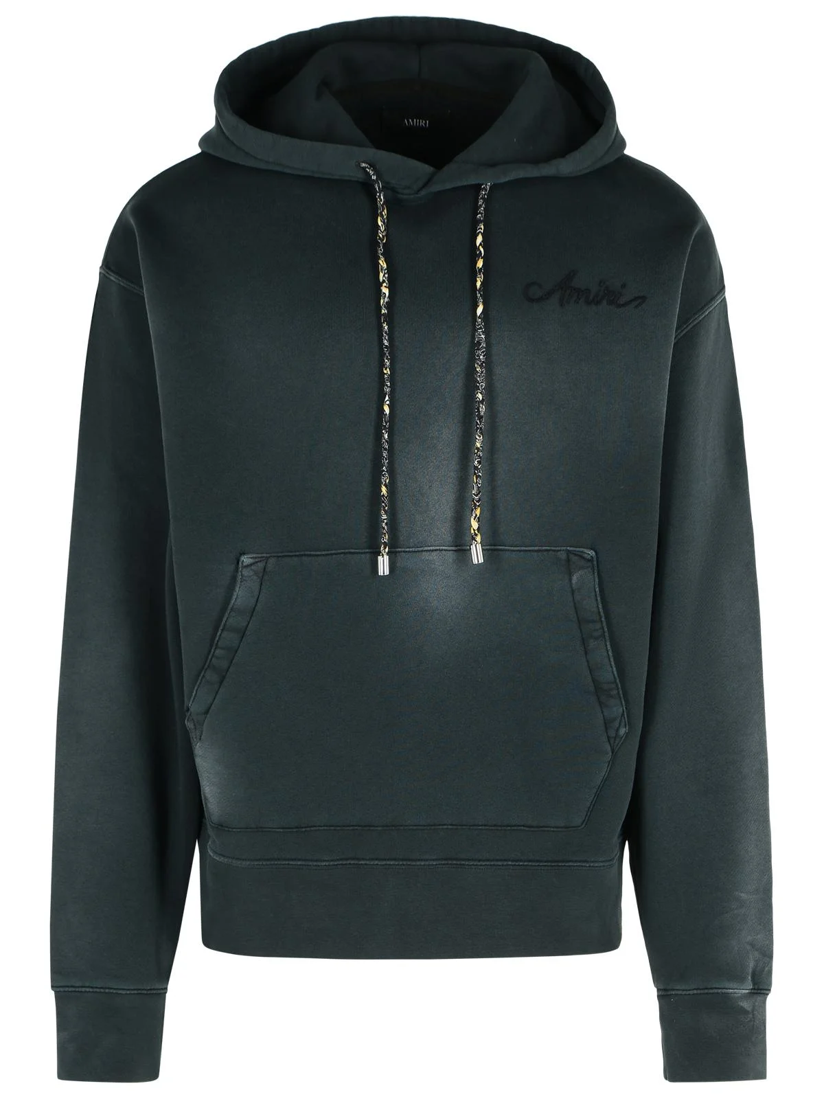 Amiri 'Bleach Bandana' Black Cotton Sweatshirt Men - 1