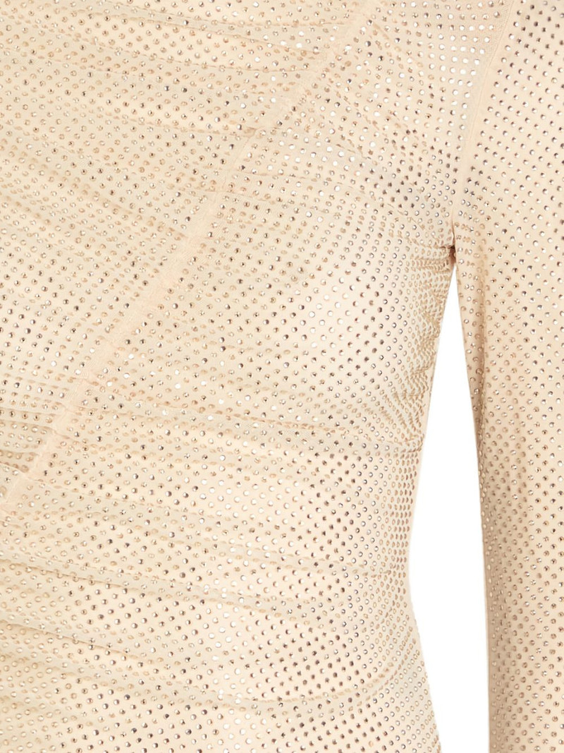 self-portrait embellished long-sleeved top outlook