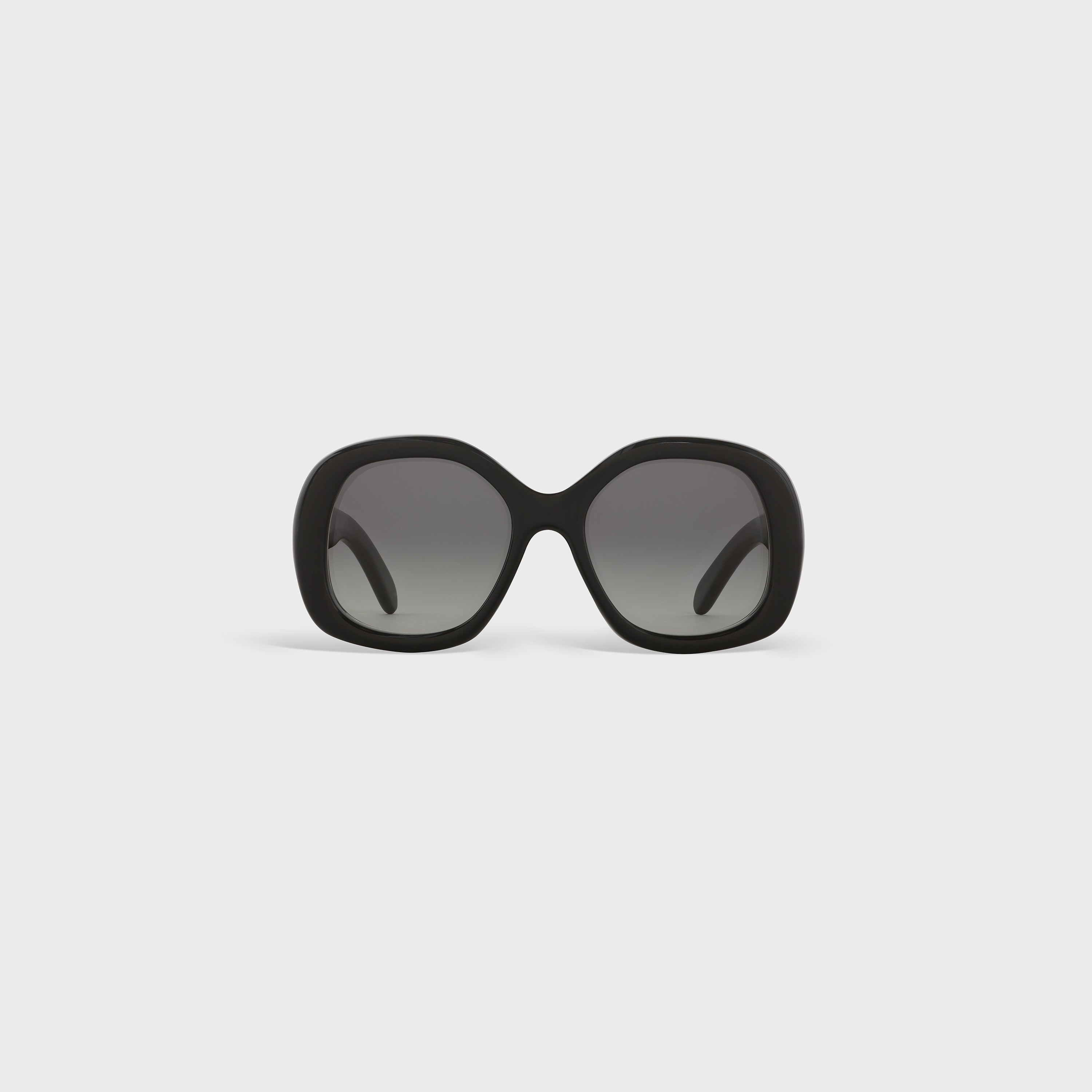 【関税送料込】CELINE ROUND S163 SUNGLASSES IN ACETATE Céline - Round S163 Sunglasses in Acetate - Black