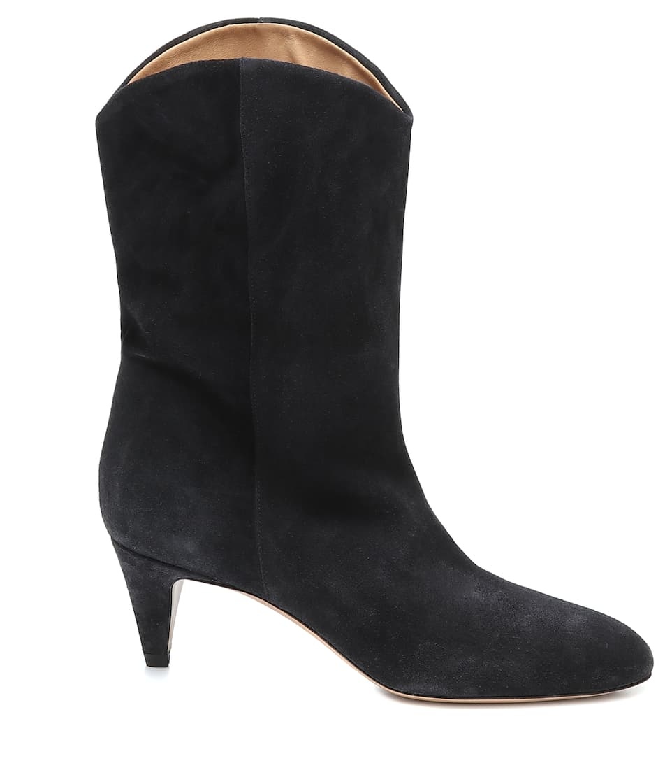 Dernee suede ankle boots - 4