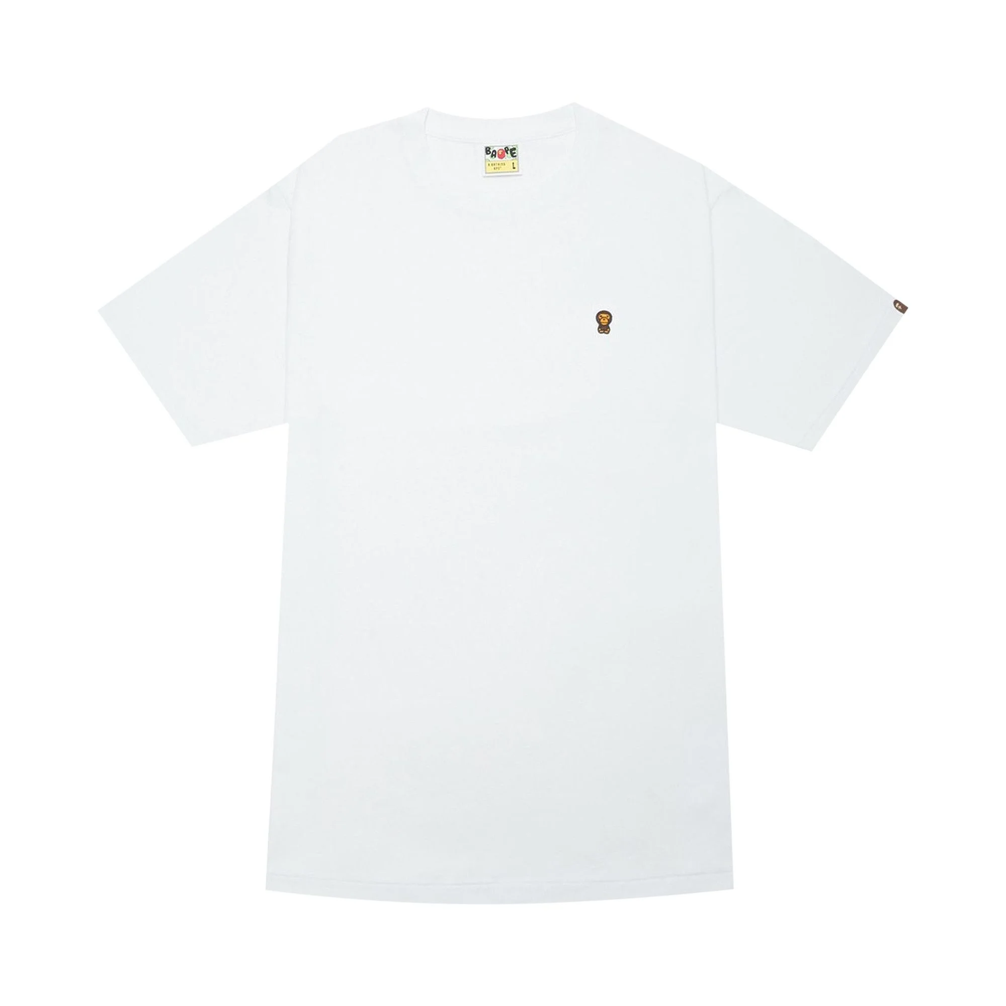 BAPE Baby Milo One Point Tee 'White' - 1