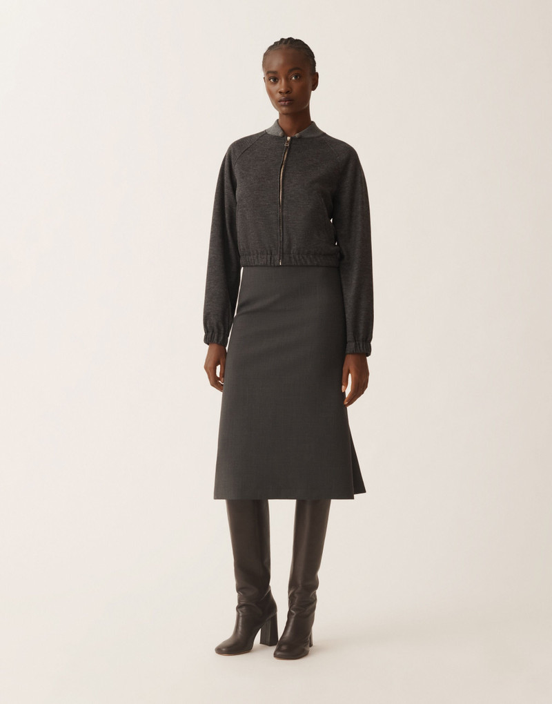 Boiled wool jersey bomber 3