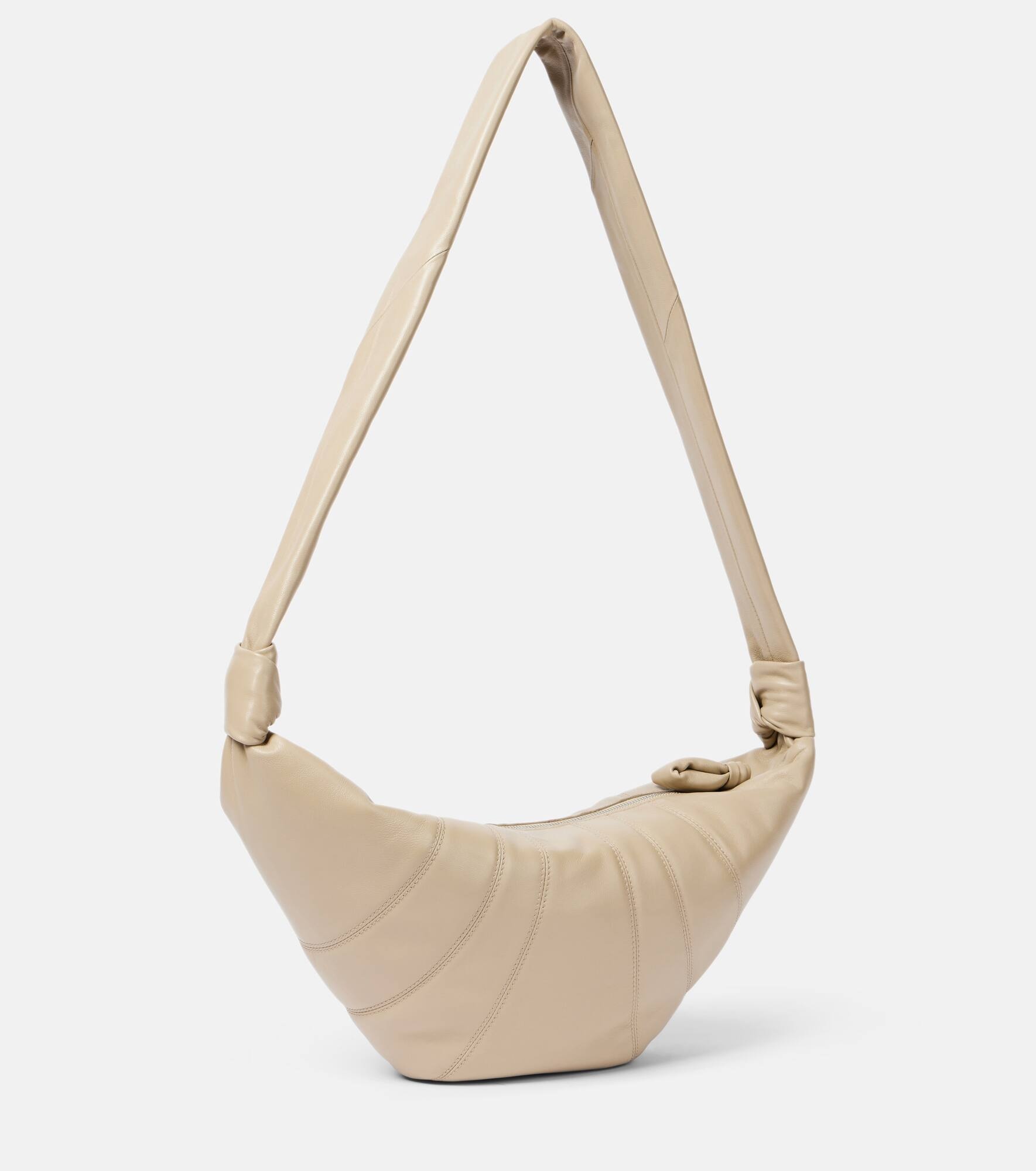 Croissant Medium leather shoulder bag - 4