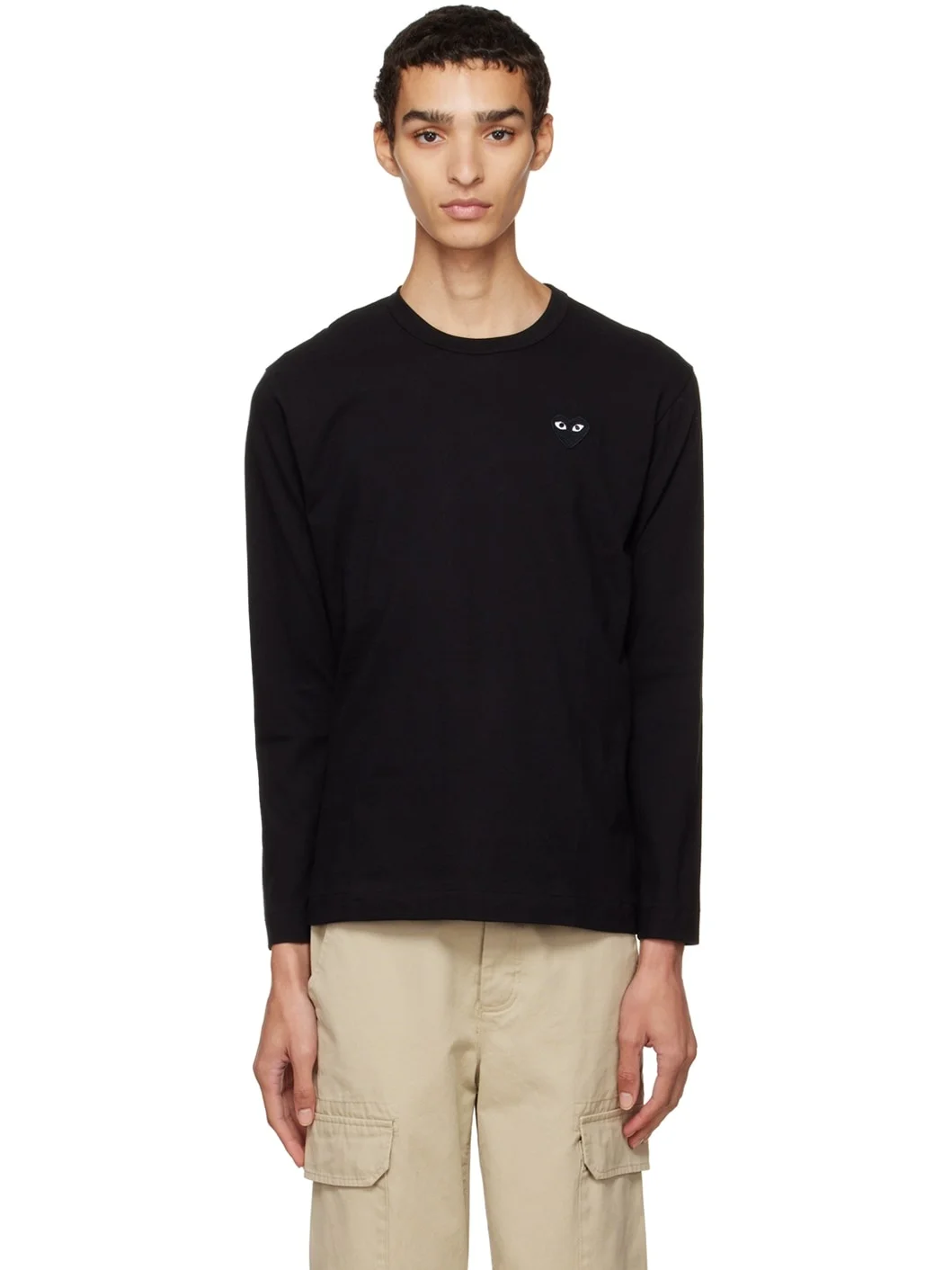Black Heart Long Sleeve T-Shirt - 1