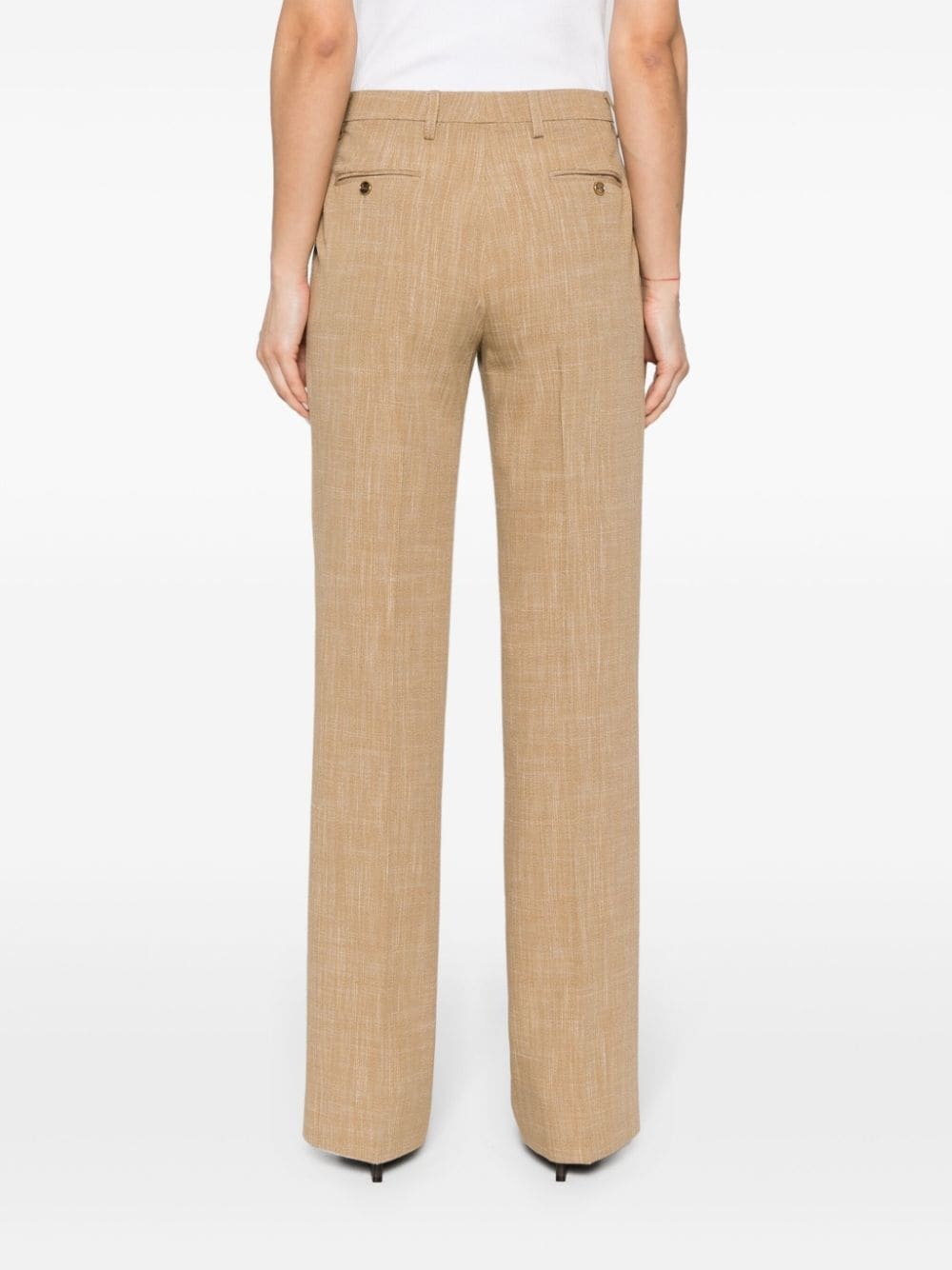 straight-leg trousers - 4