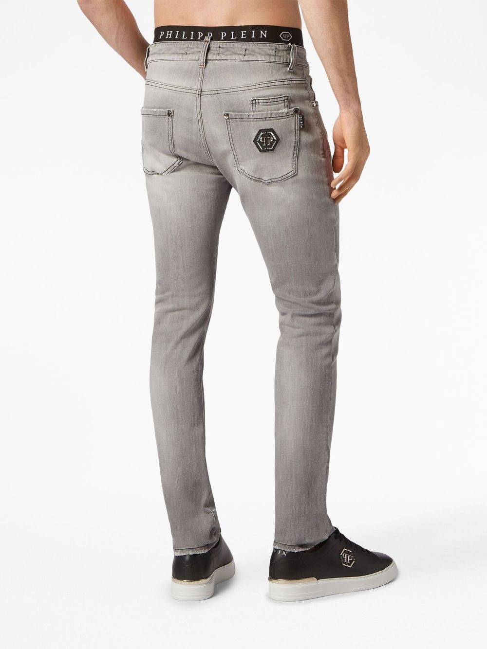 low-rise skinny jeans - 3