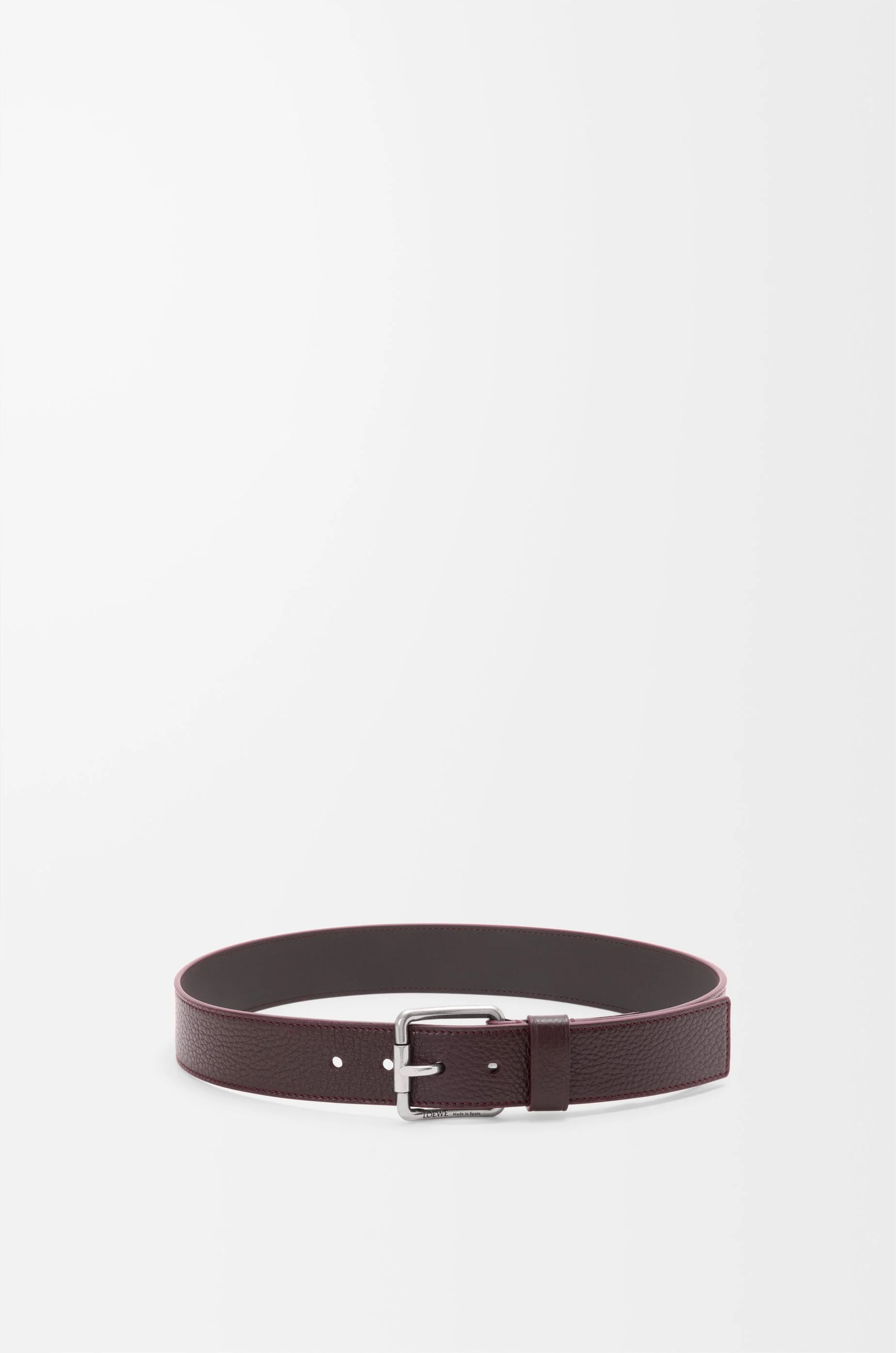 Roller Curve belt in supple grained calfskin - 1