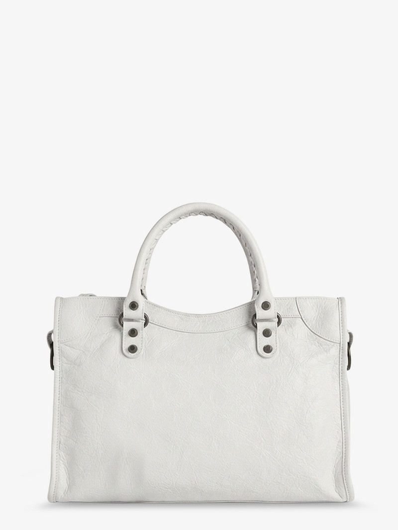 BALENCIAGA Le City Medium Leather Shoulder Bag outlook