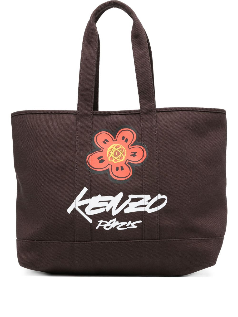 x Futura 2000 large flower-print tote bag - 1