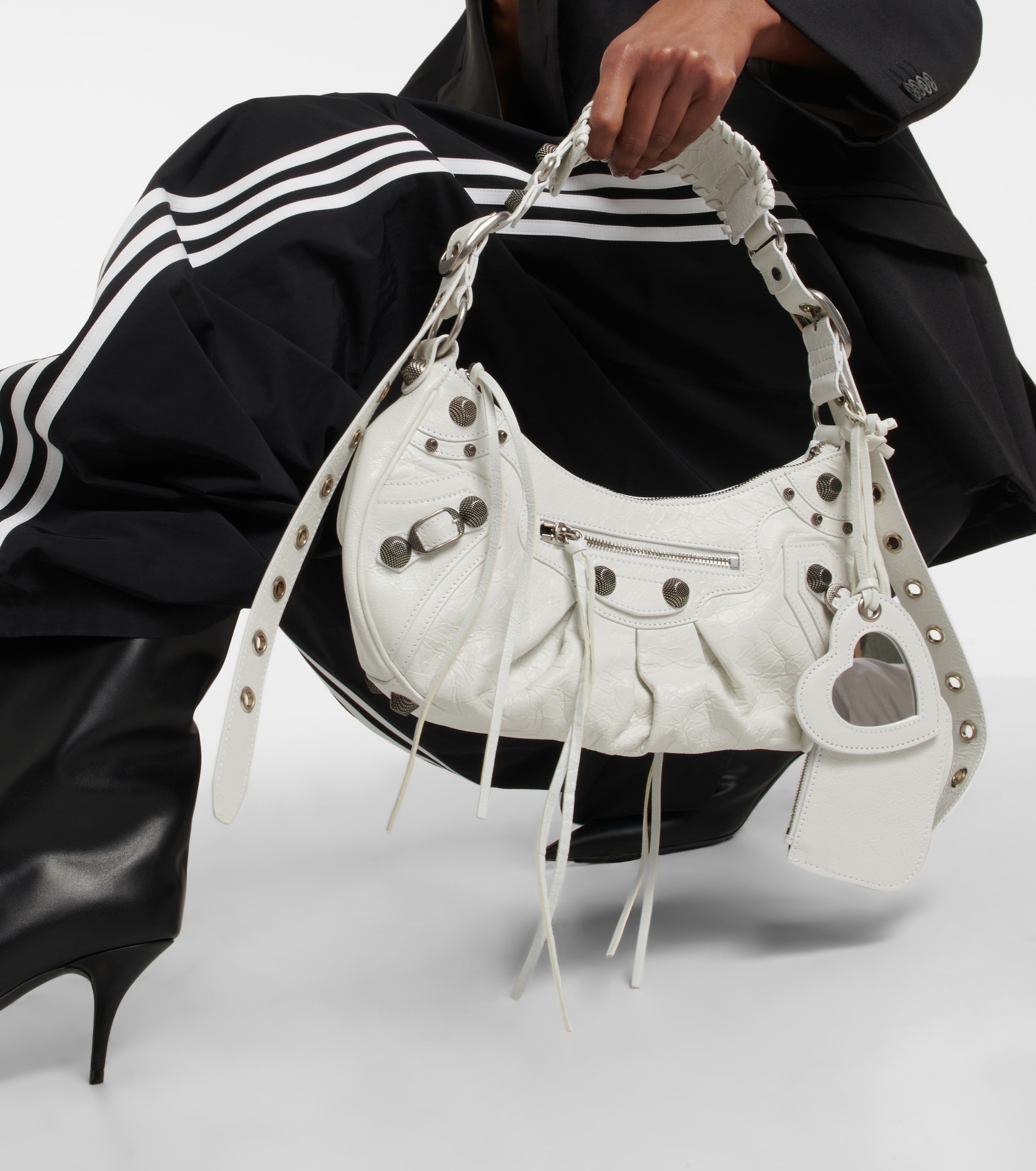 Le Cagole Small leather shoulder bag - 2