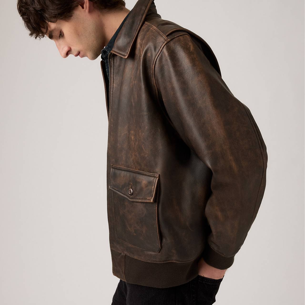 CLAYTON LEATHER JACKET - 4