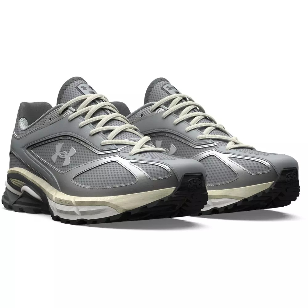 Apparition "Steel/Ivory Dune/Metallic Silver " Unisex Running Shoe - 3