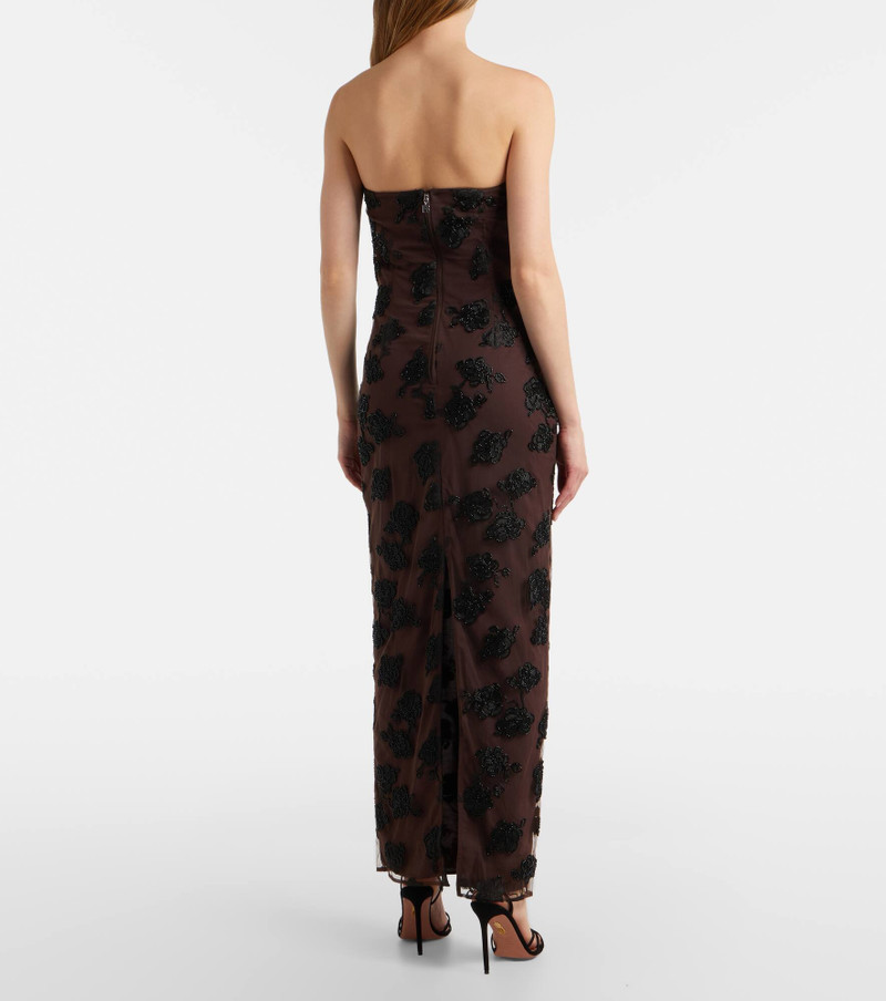 Beaded floral maxi dress 3