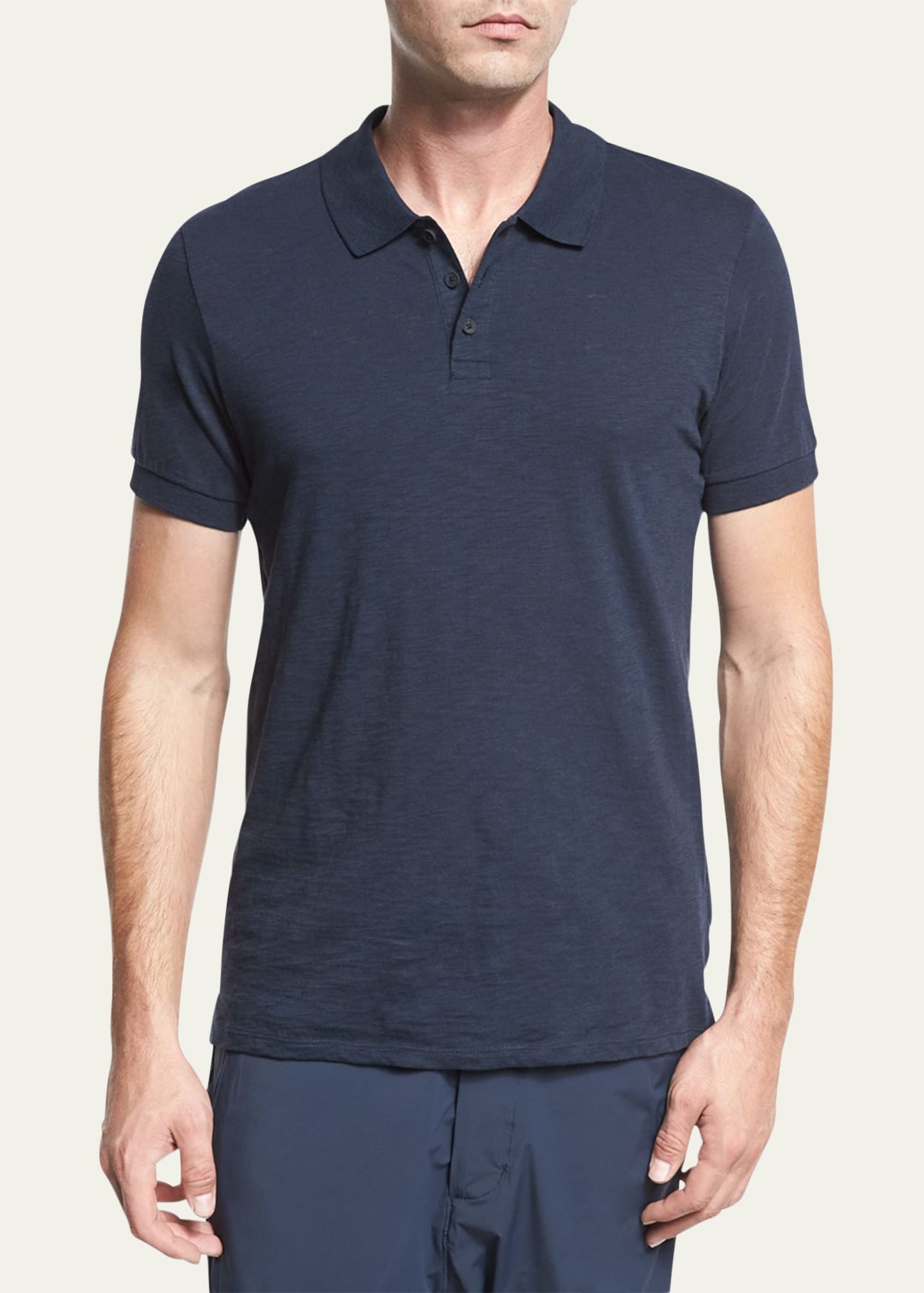 Classic Slub Cotton Polo Shirt - 2