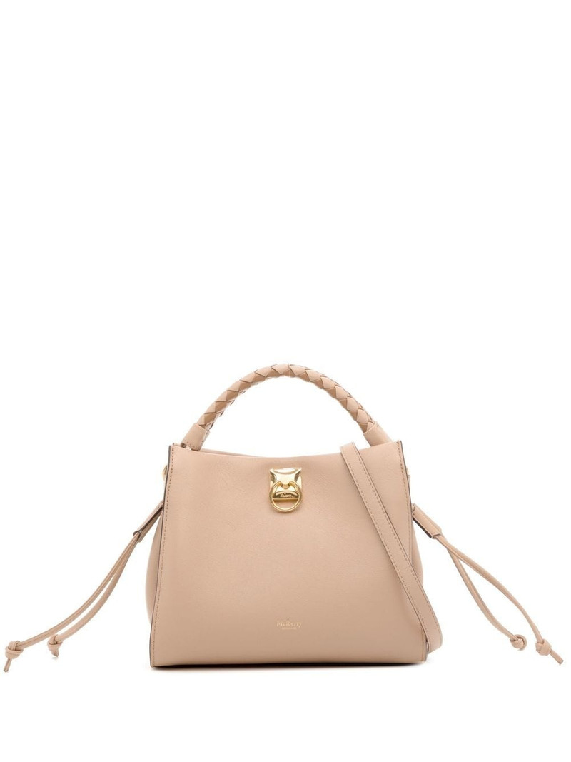 Iris leather logo-print bag 1