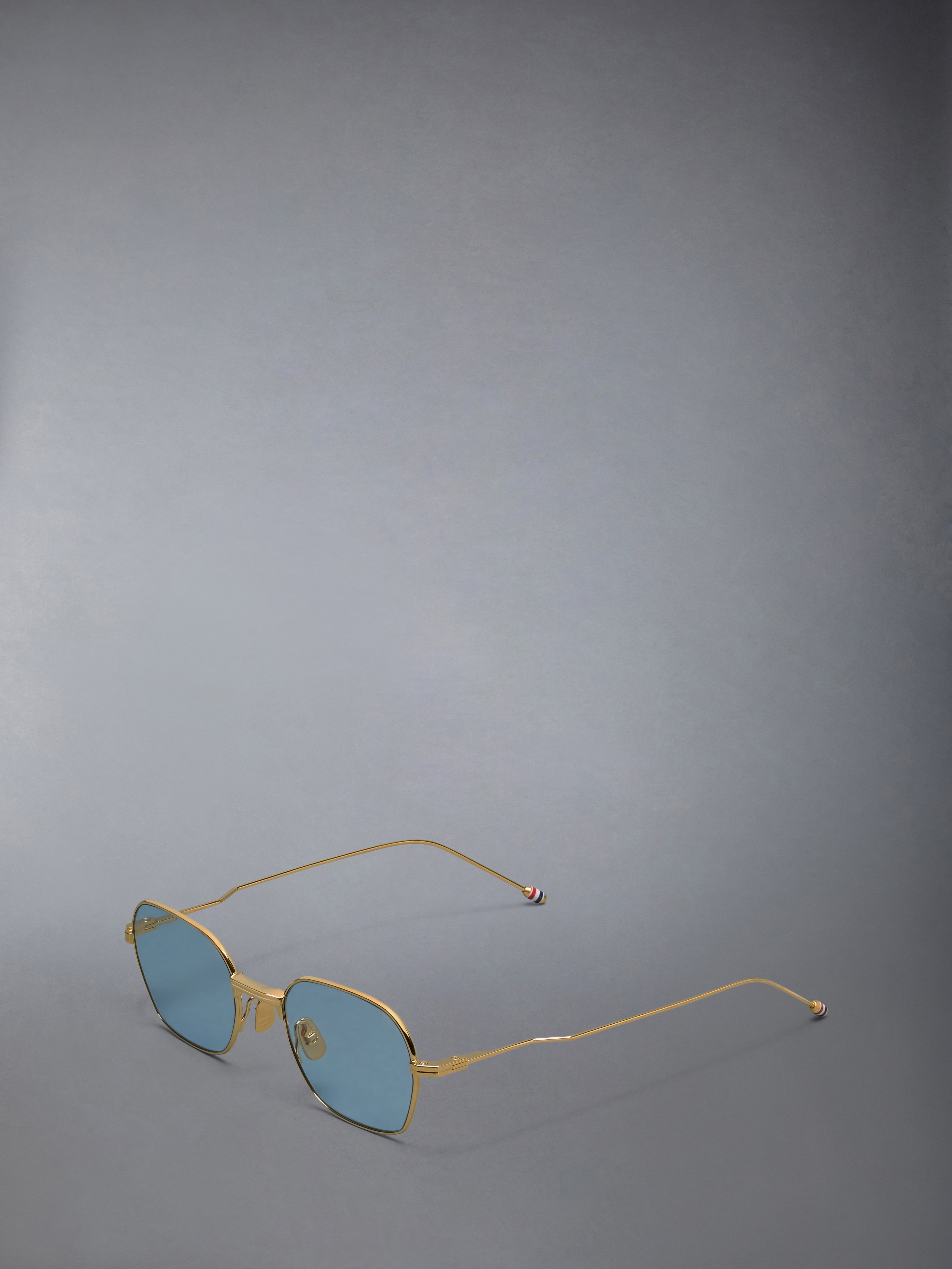 TITANIUM RECTANGULAR SUNGLASSES - 2