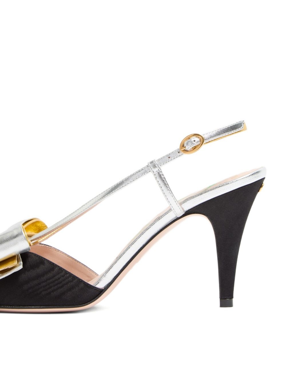 85mm leather pumps - 6