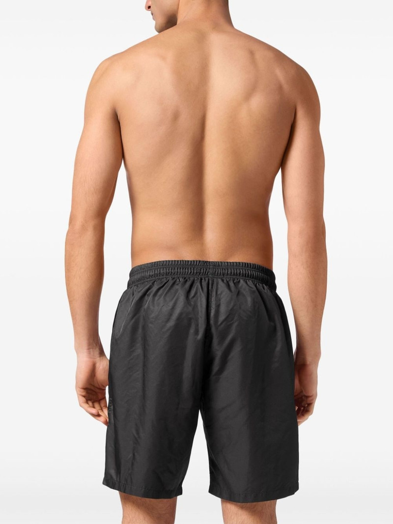 skeleton-print swim shorts 4