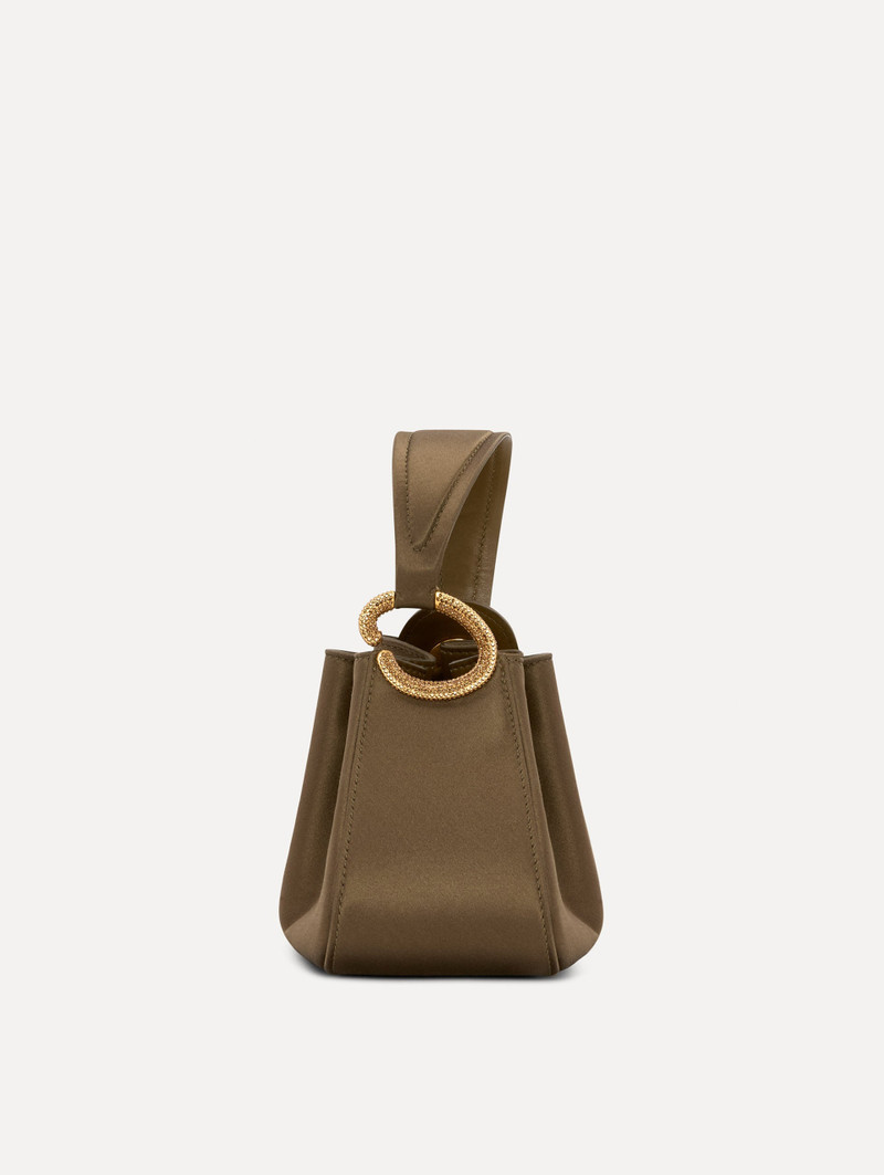 CRYSTAL PAVÉ NANO O HANDLE BAG 3