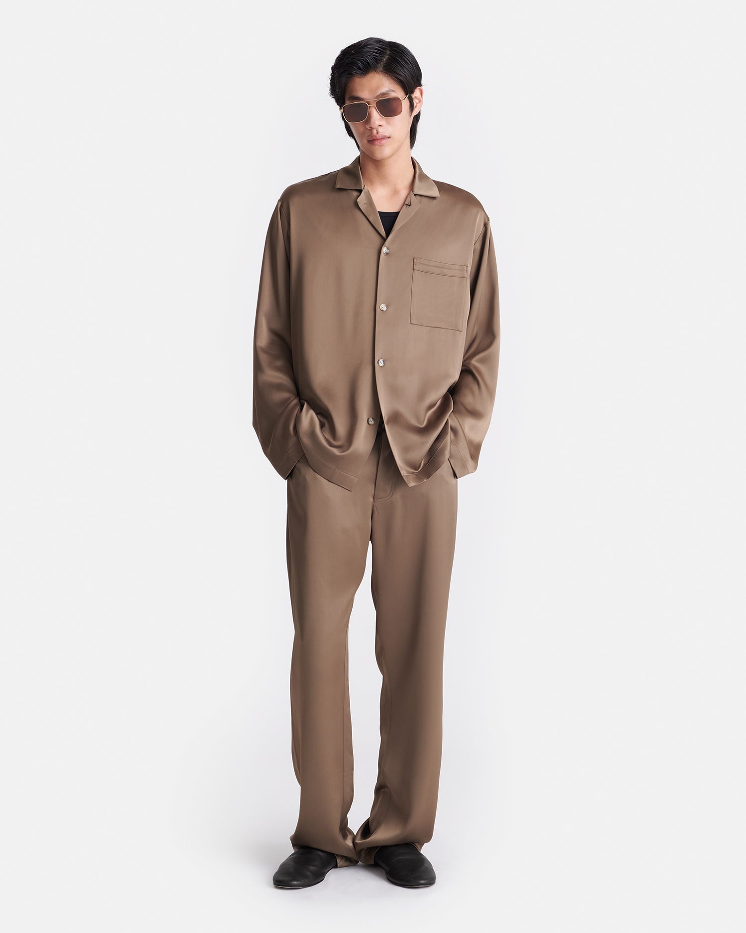 Slip Satin Shirt - 3