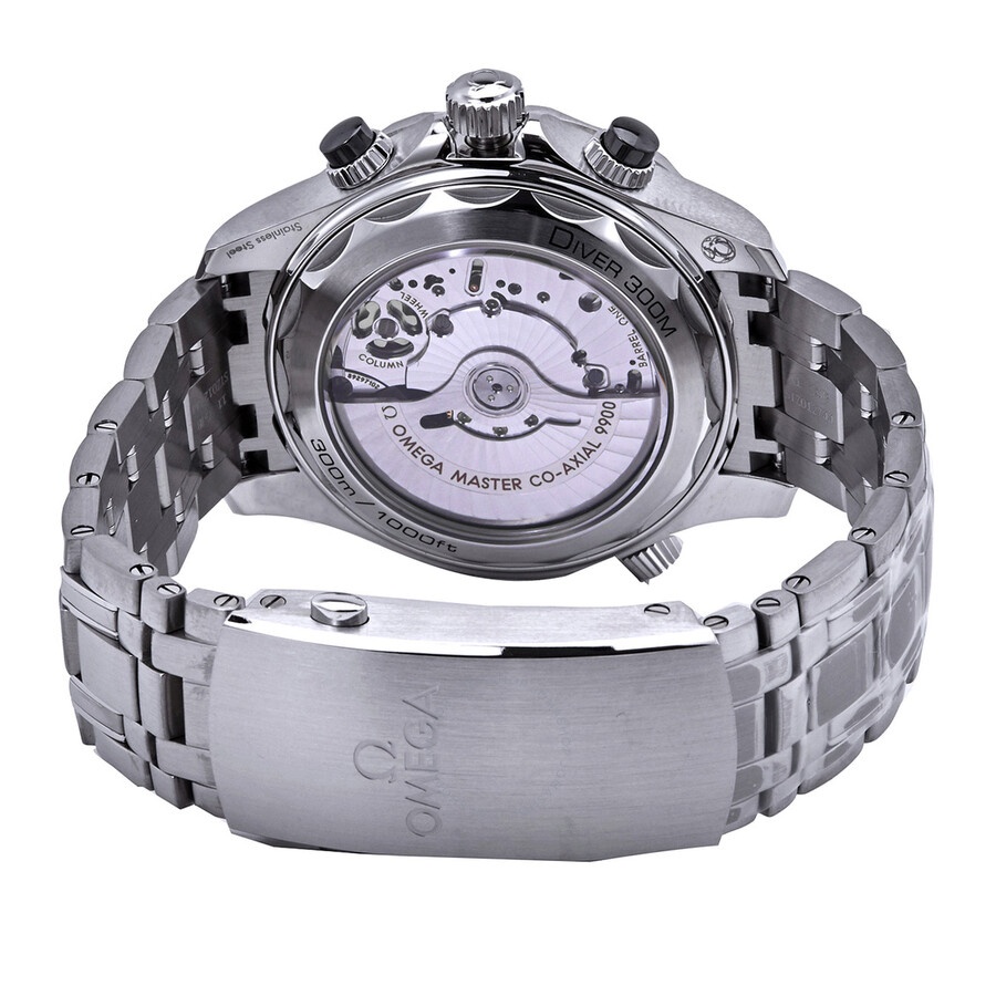 Omega Seamaster Chronograph Automatic Chronometer Black Dial Men's Watch 210.30.44.51.01.001 - 3
