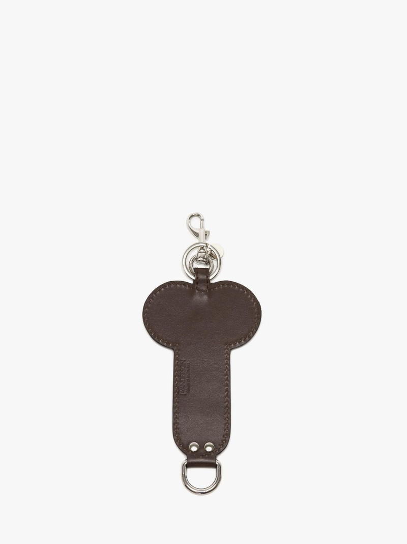 JW Anderson LEATHER PENIS KEYRING outlook