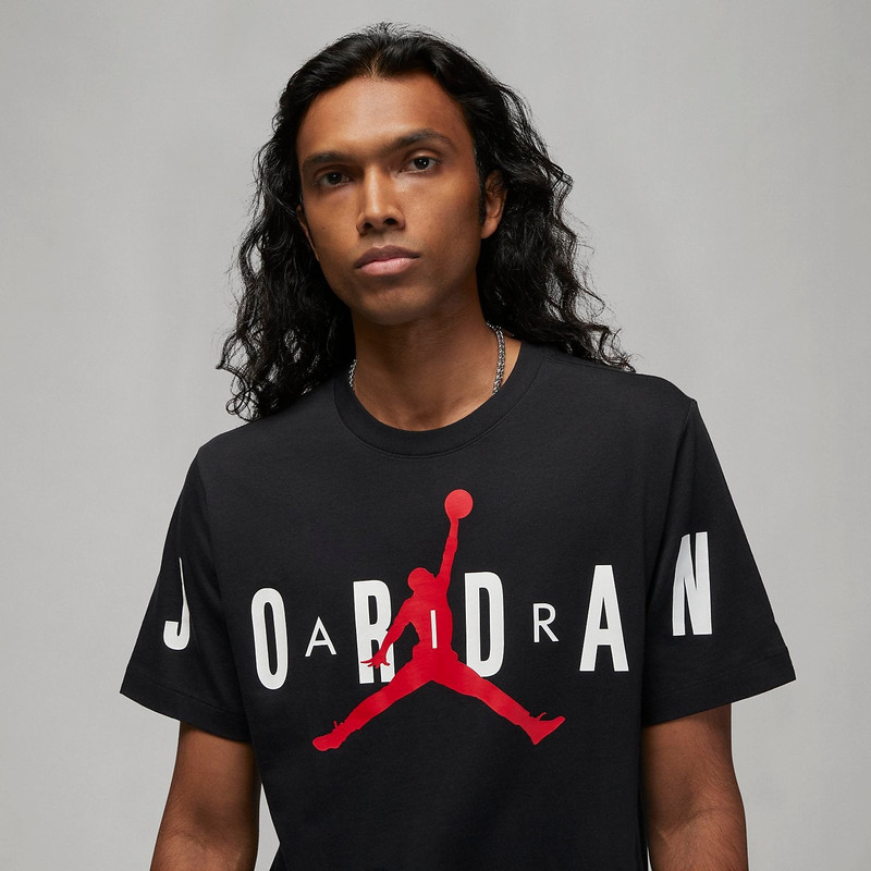 Jordan Air Jordan Jumpman Stretch T-shirt 'Black' DV1446-010 outlook