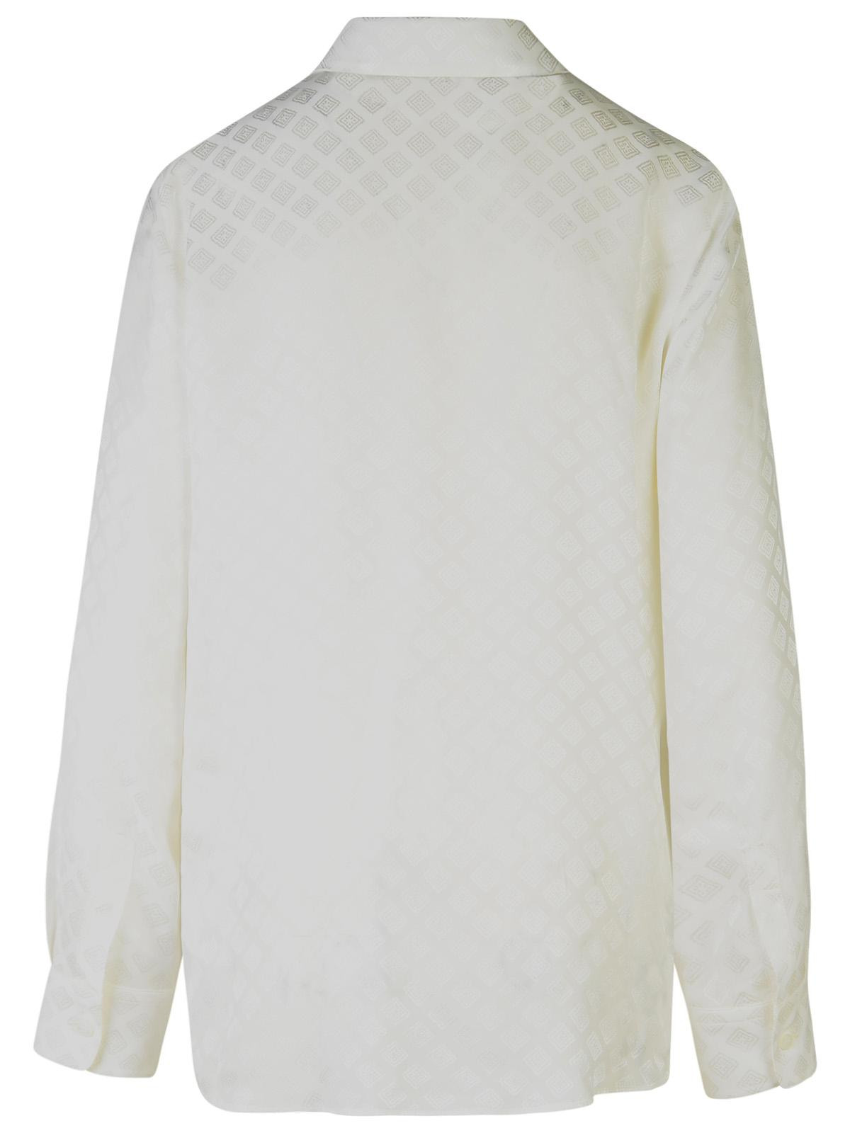 Etro White Silk Blend Shirt Women - 3