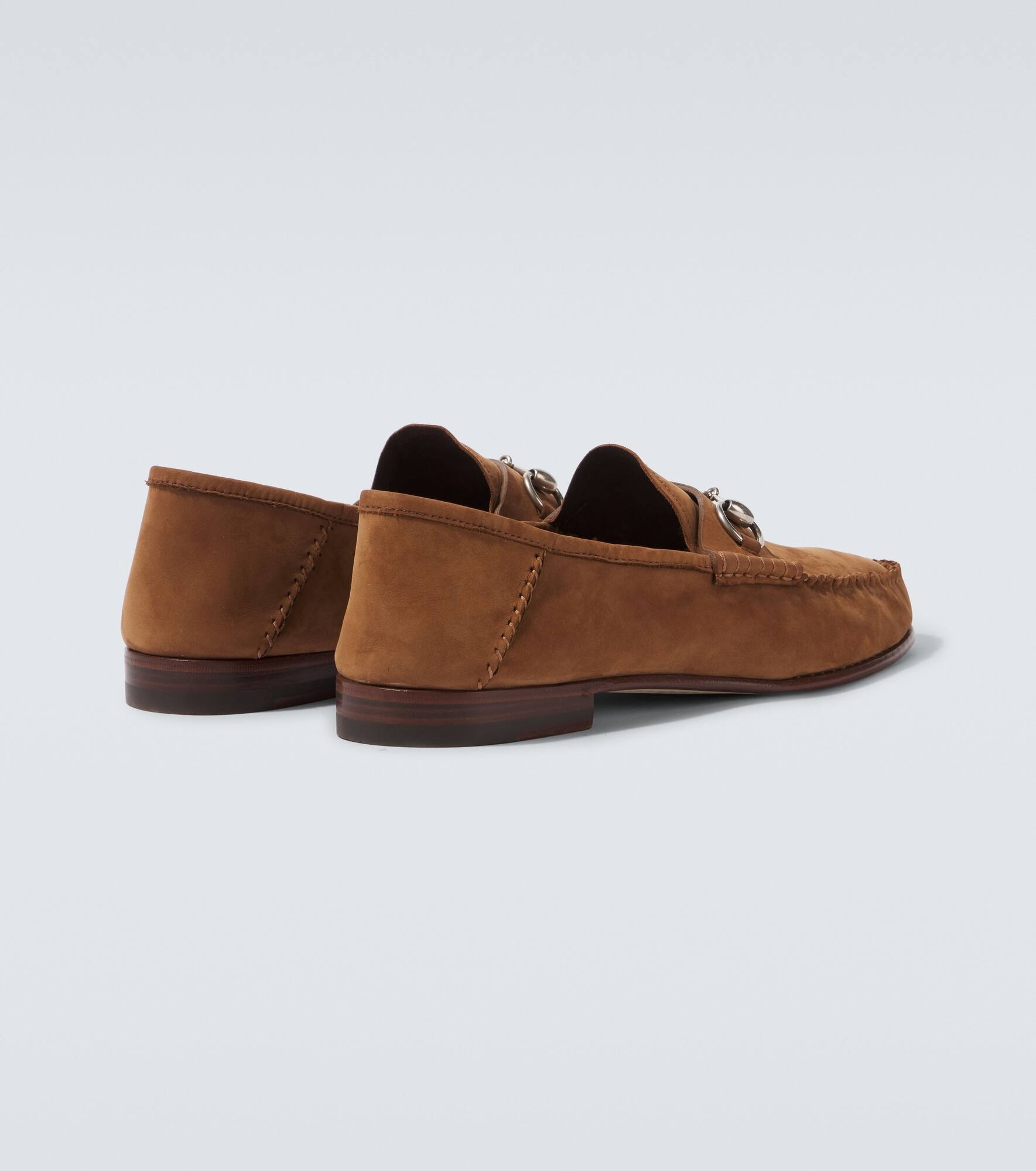 Gigi Horsebit suede loafers - 6