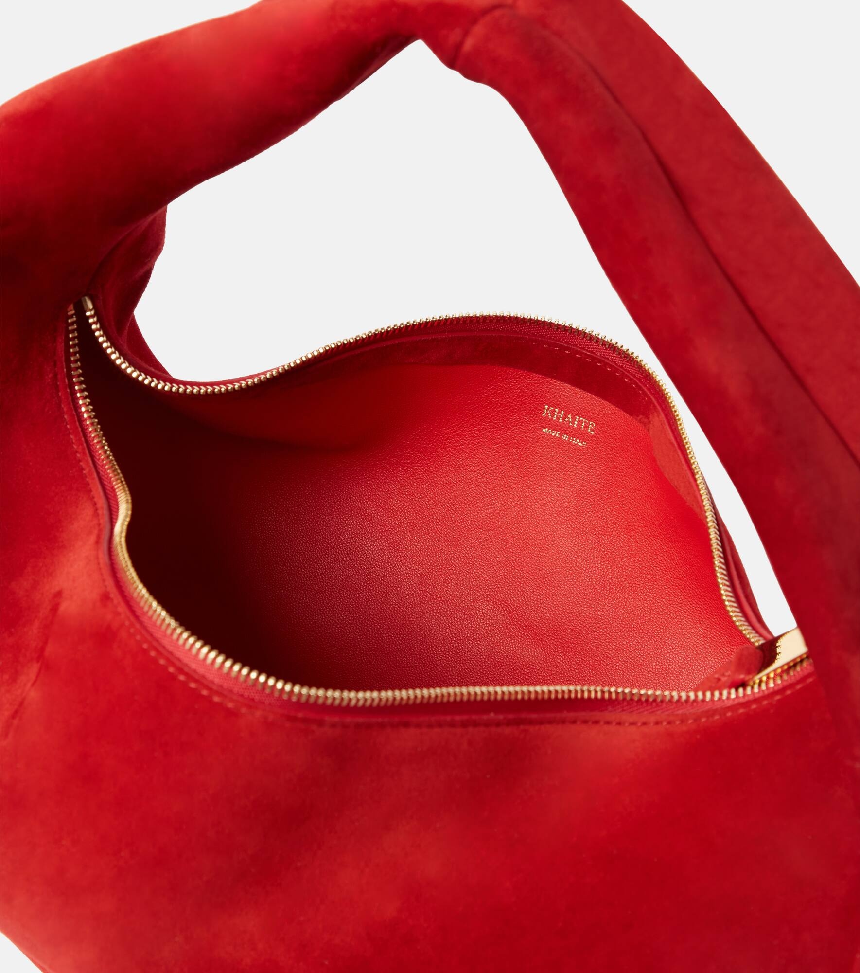 Olivia Medium suede shoulder bag - 3