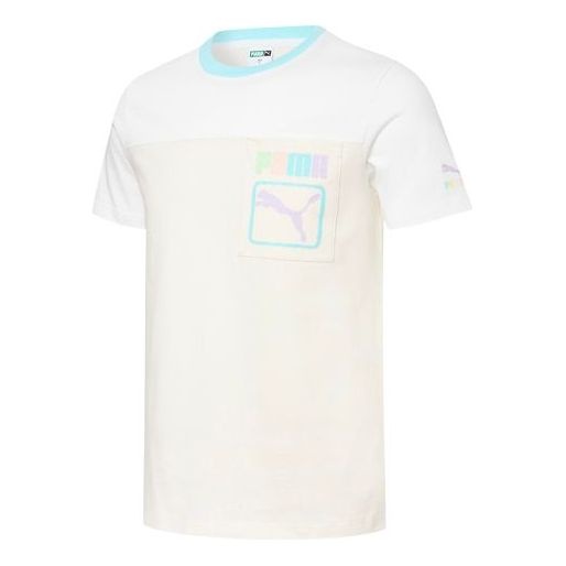 PUMA Florid Summer Tee 'Beige White' 533996-92 - 1