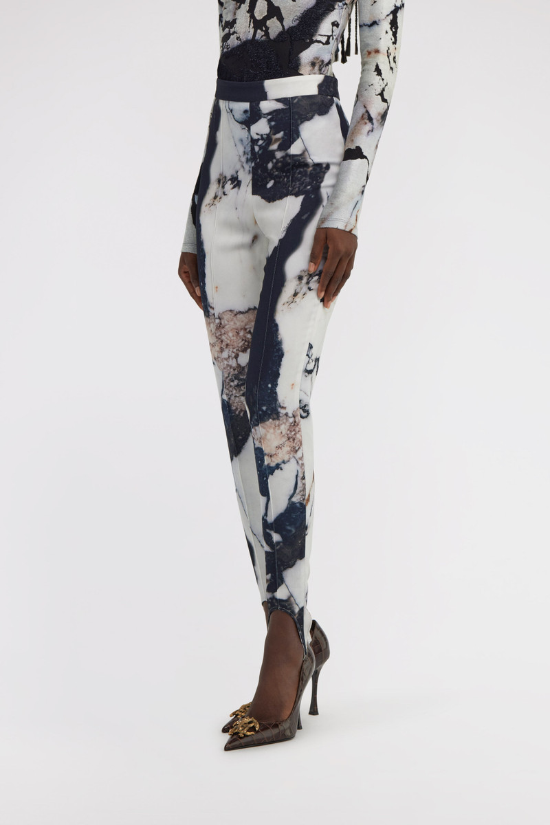 Marble Print Pants 5