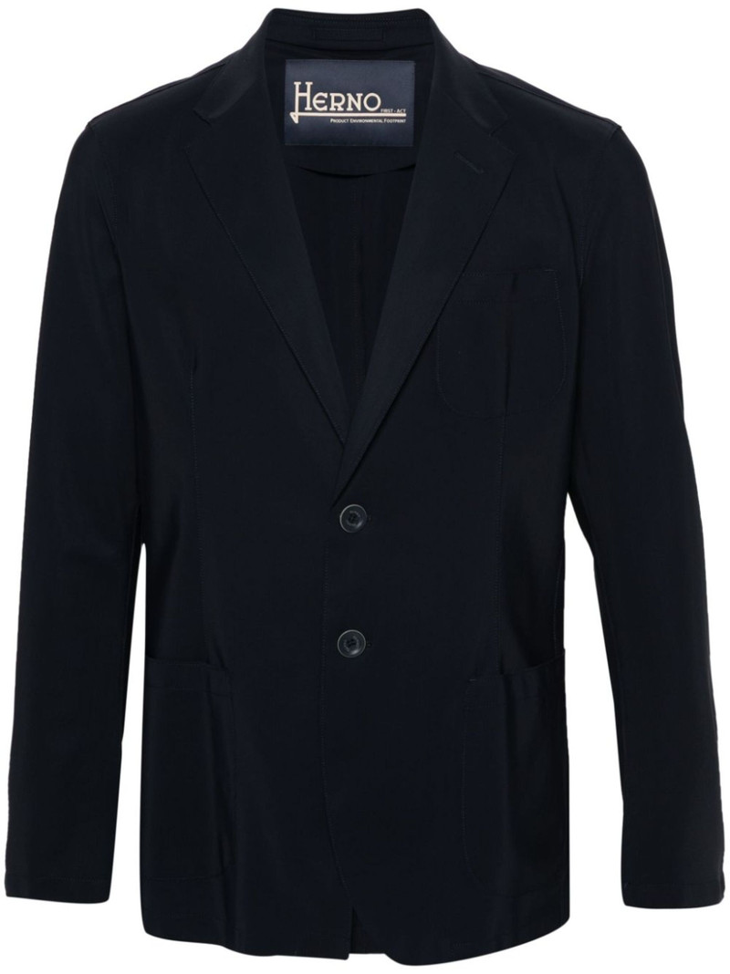 single-breasted blazer - 1