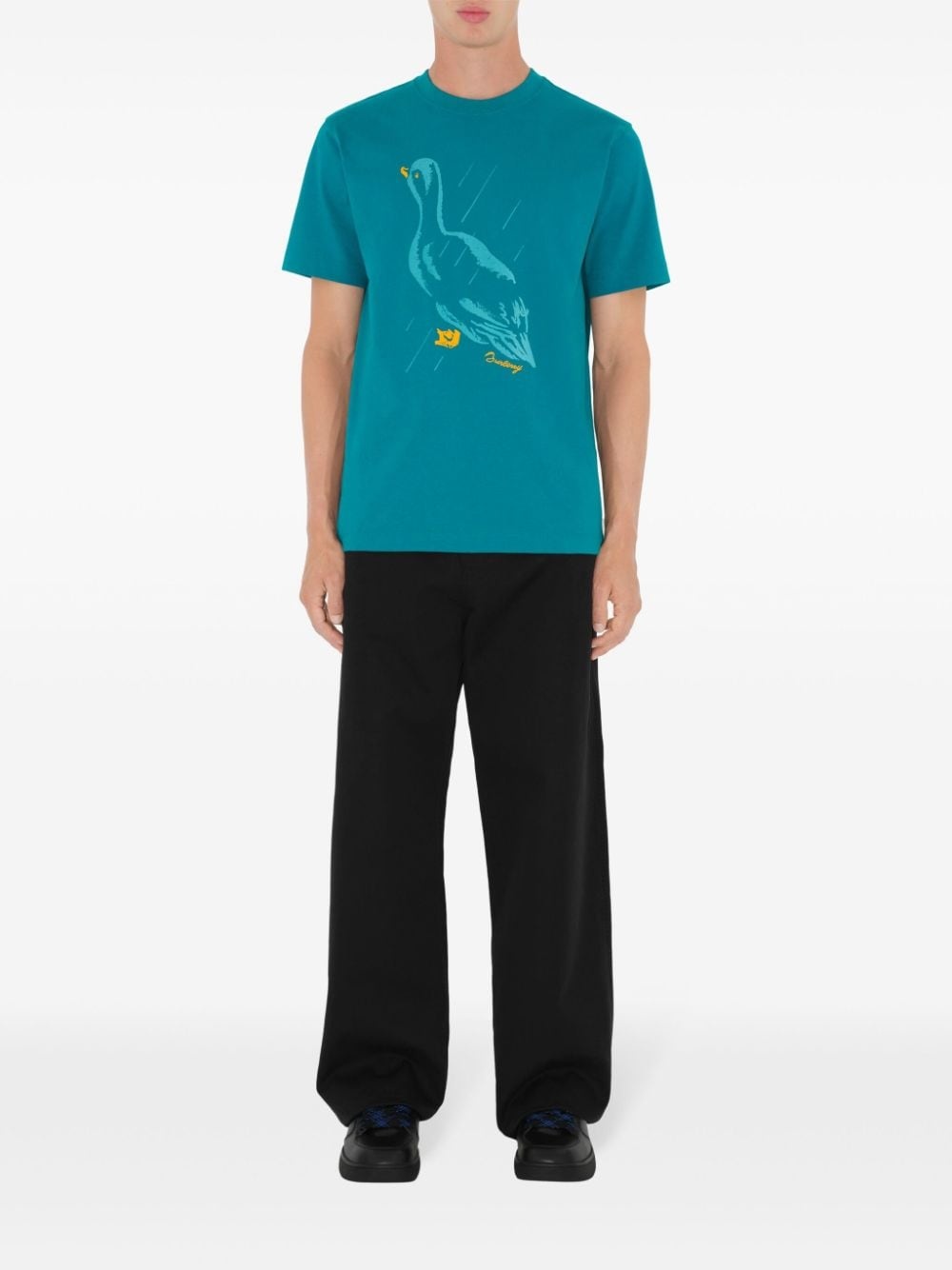 Duck-motif T-shirt - 2